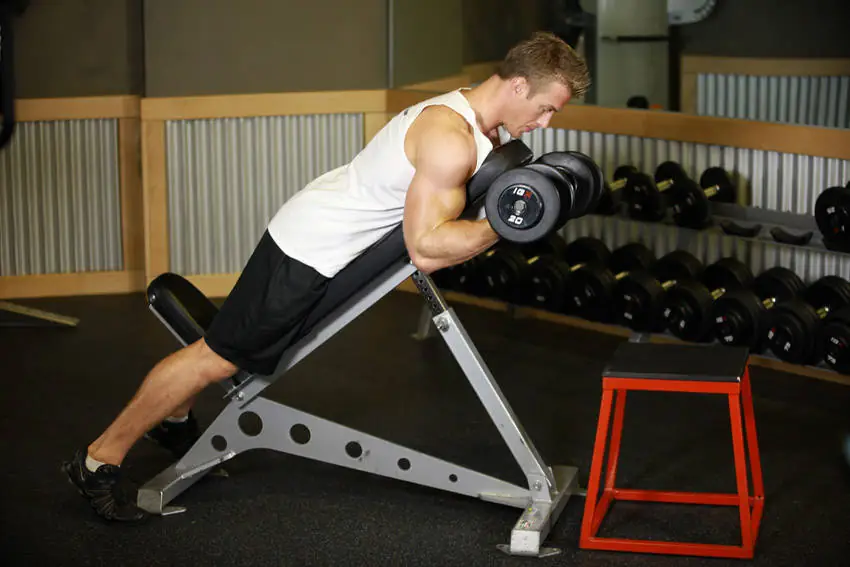 The Face-Planted Incline Arm Curl Fiesta