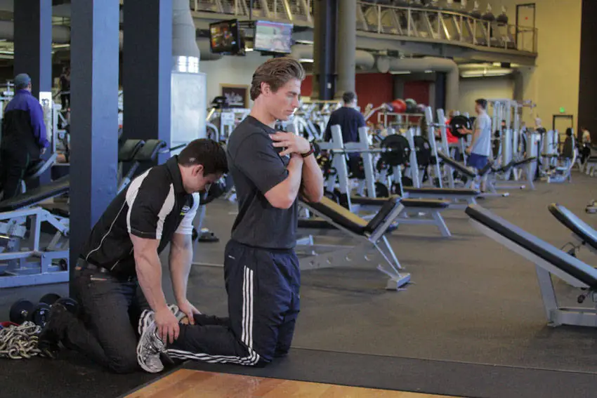 The Kneeling Faceplant Prevention Drill